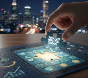 mobile app marketing training is the missing piece in your success puzzle.