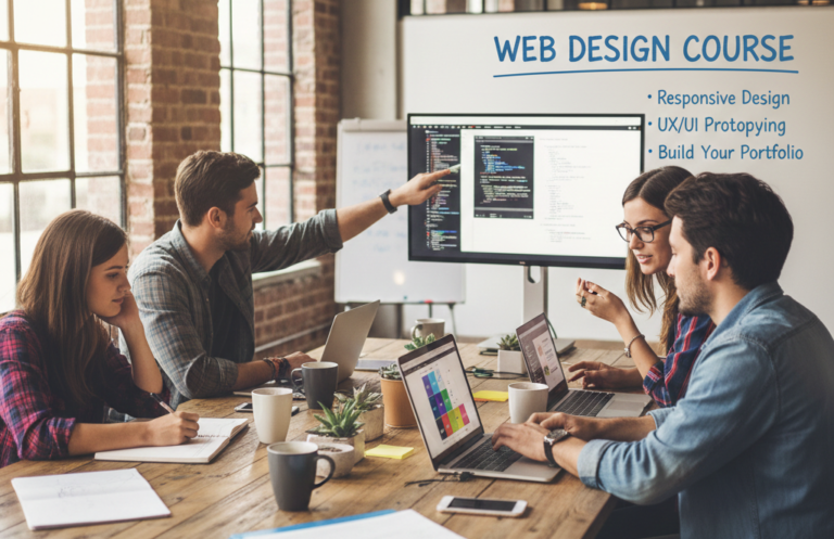 best website designing course online by LDM Pro